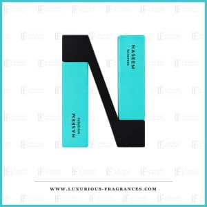 Turkis N-formet duo-sæt »Whispers« fra Naseem, alkoholfri eau de parfum til både mænd og kvinder, 2 x 30 ml