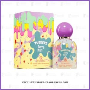Geschenkset mit dem Parfüm „Berry Blast“ von Tubbees, Eau de Parfum für Damen und Herren, 50 ml