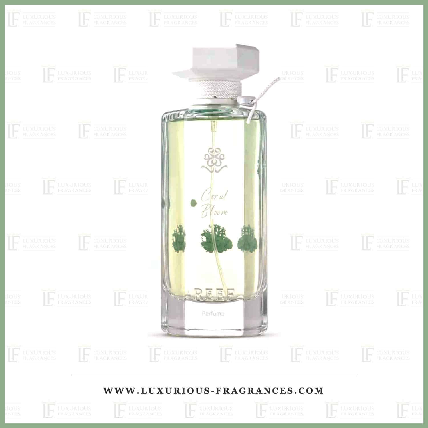 Flacon du parfum Coral Bloom de Reef Perfumes, eau de parfum mixte 100 ml