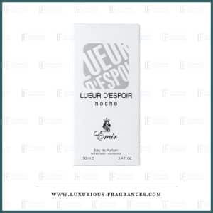 Geschenkset „Lueur d’Espoir Noche de Emir“, weiße Schachtel mit gekröntem Löwen, Eau de Parfum 100 ml