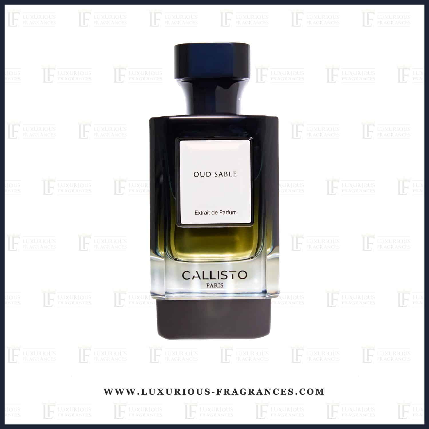 Flacon d&acirc;Oud Sable de Callisto Paris, extrait de parfum mixte 100 ml