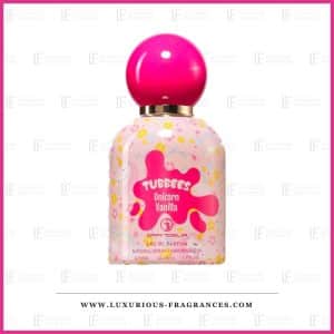 Flakon des Parfüms „Unicorn Vanilla“ von Tubbees, Eau de Parfum für Damen und Herren, 50 ml